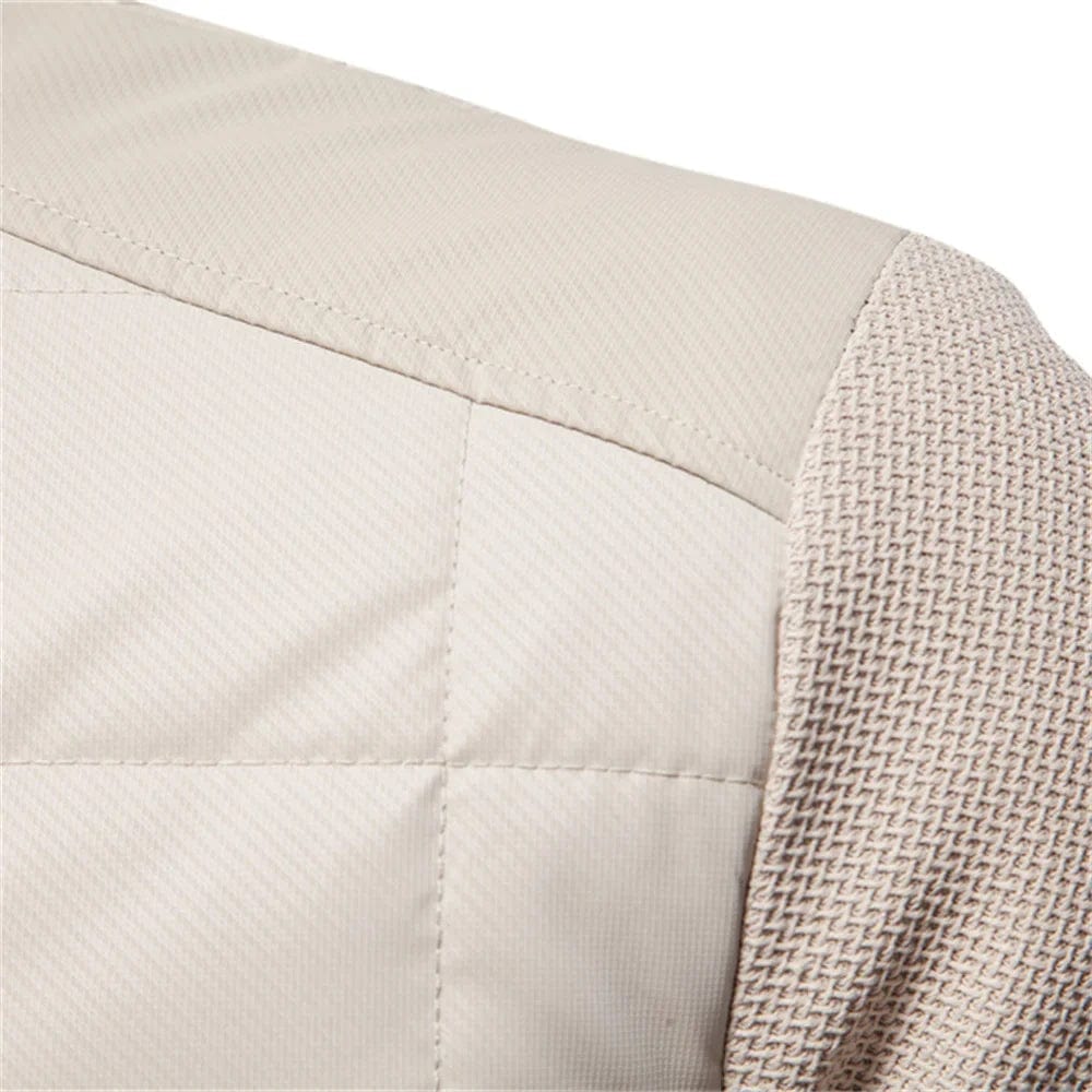 Herr Vinterjacka i Klassisk Kviltad Design 4