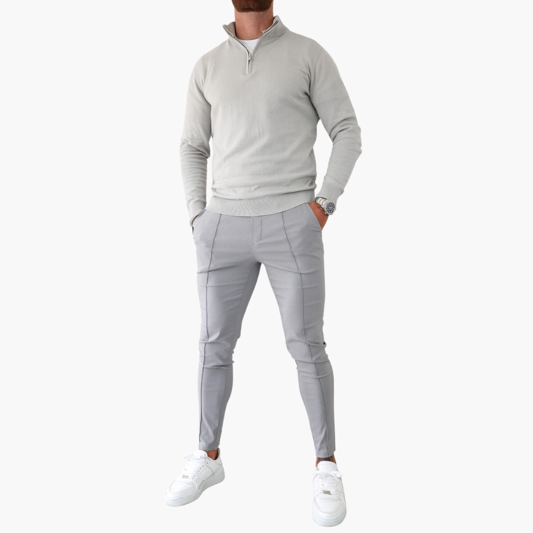 Herren Halvdraget Tröja