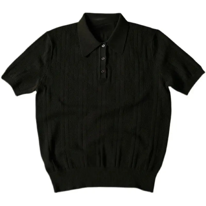 Herren Polo 100% Bomull Klassisk Sommarstil