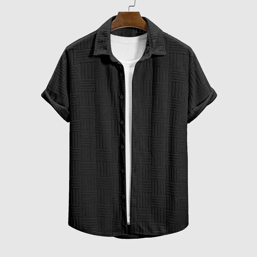 Herrens Elegant Ensemble - Modern Outfit för Avslappnade Tillfällen