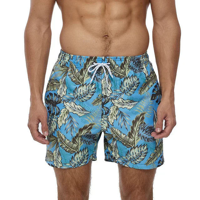 Herrens Snabbtorkade Sommarshorts i Lätt Material