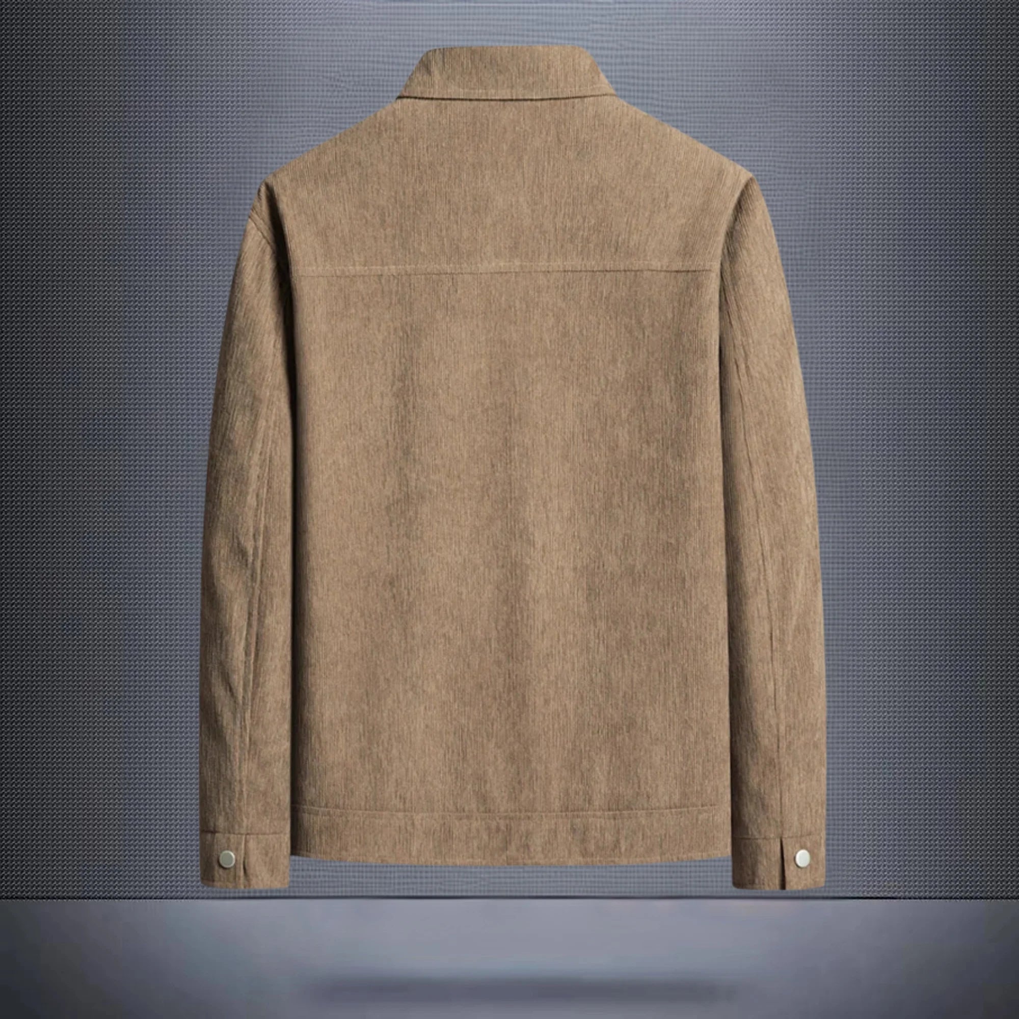 Herrens Sommarjacka med Ribbad Textur