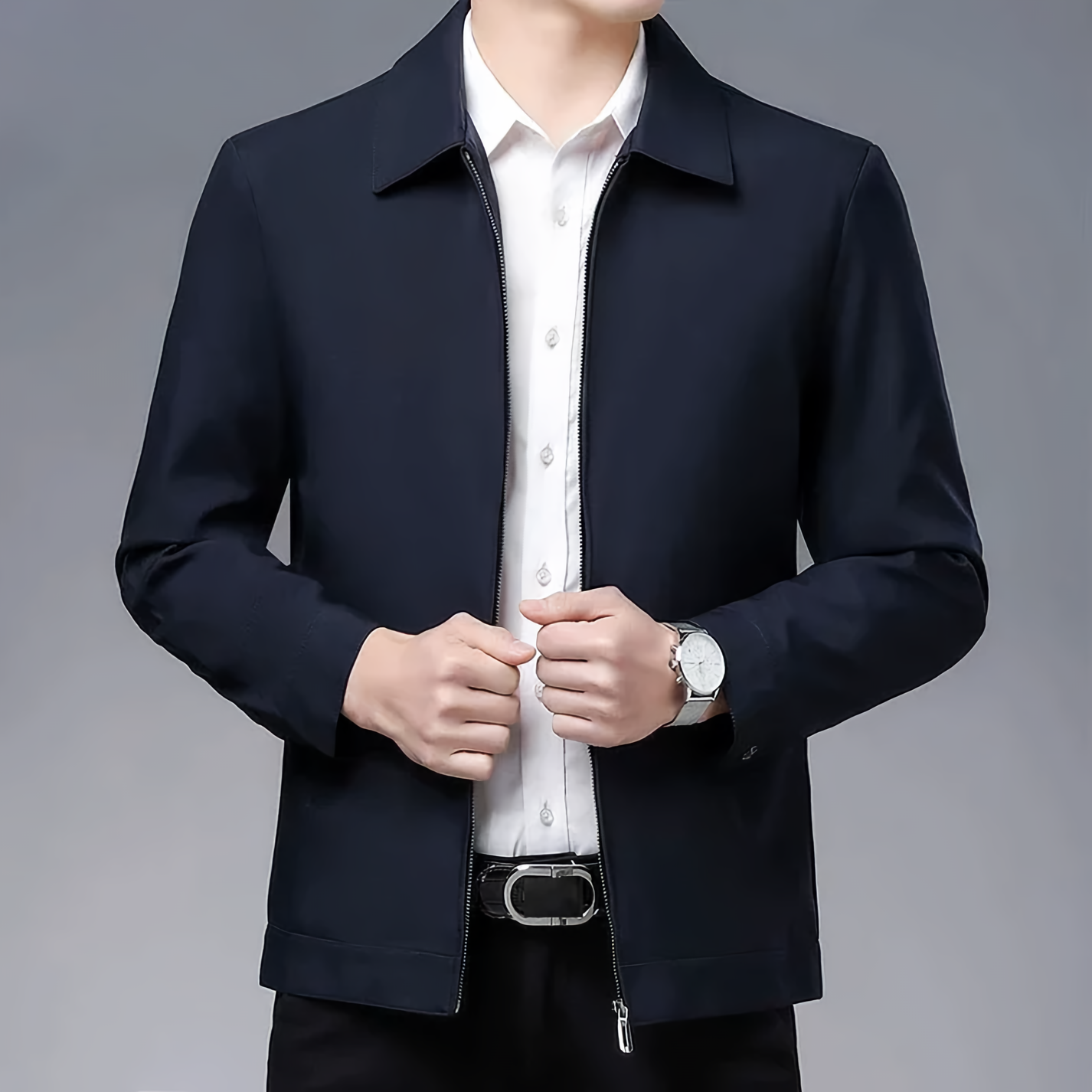 Herrjacka Wolmix Elegant för Höst och Vinter