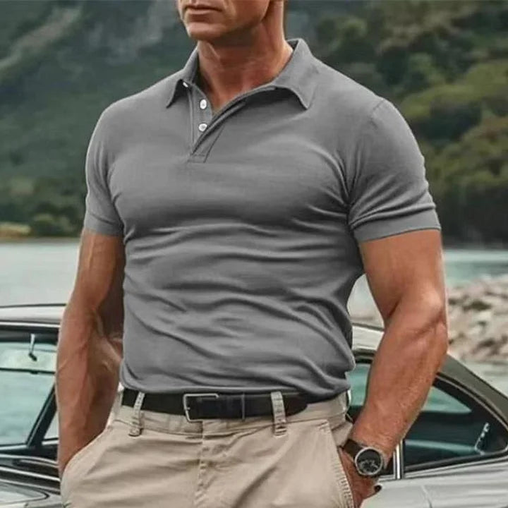 Herrpiké – Lätt Sommarpolo för Varmt Väder
