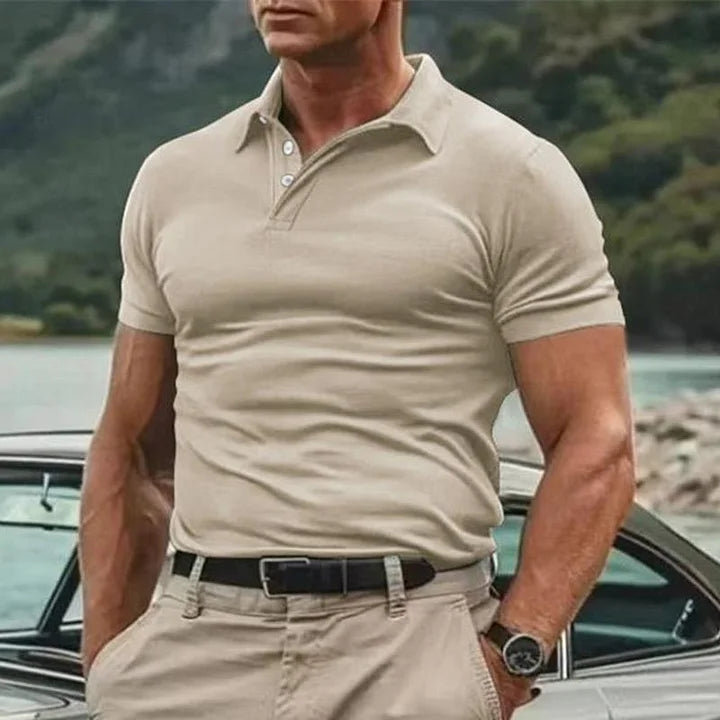Herrpiké – Lätt Sommarpolo för Varmt Väder