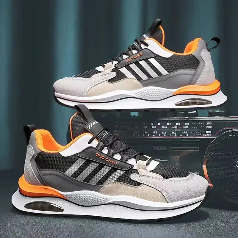 Herrskor Högkvalitativt Material Retro Sneakers