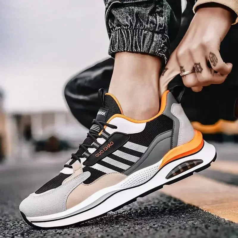 Herrskor Högkvalitativt Material Retro Sneakers