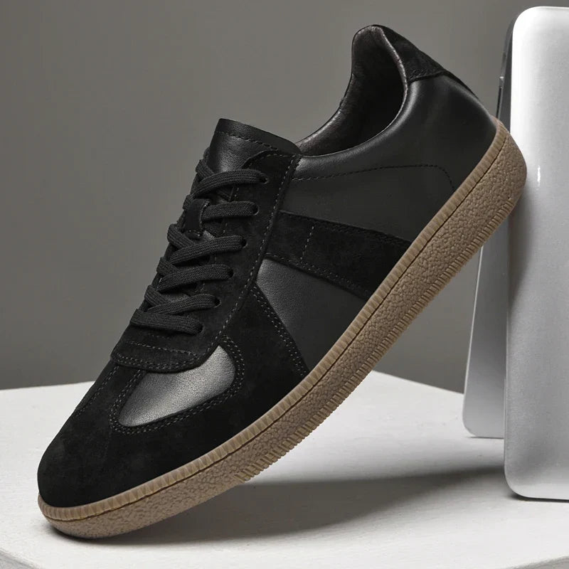 Herrskor Mocka Sneakers med Robust Yttersula för Hållbarhet
