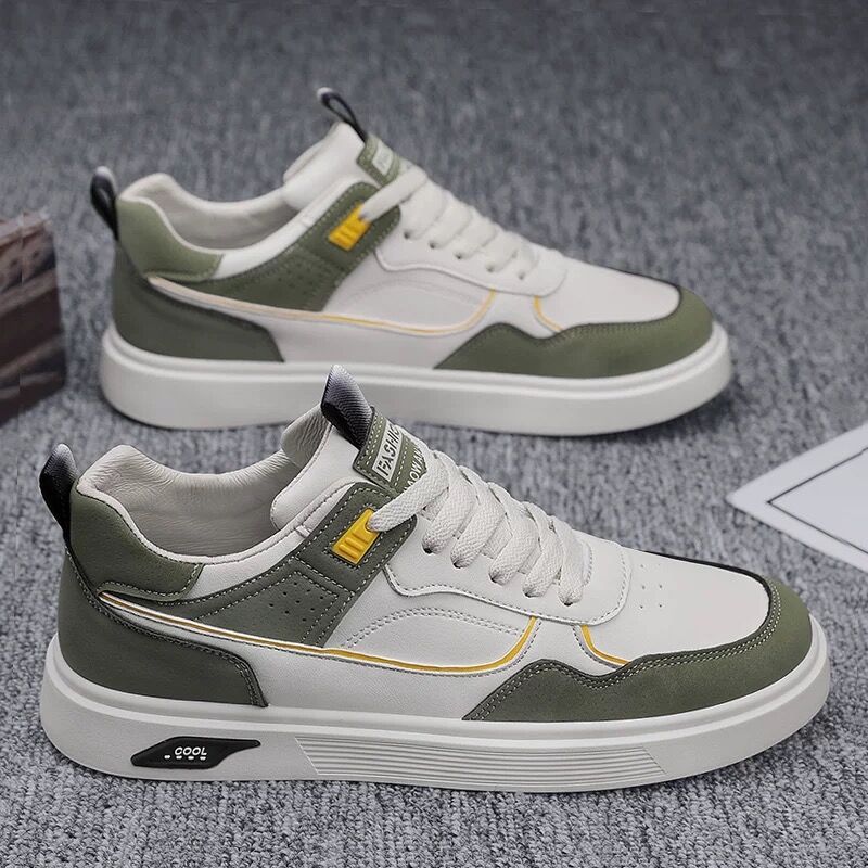 Herrskor Syntetiskt Läder Sneakers för Alla Tillfällen