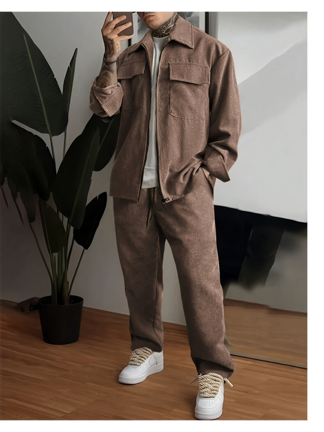 Herrsportdräkt för träning och utomhusaktiviteter 2