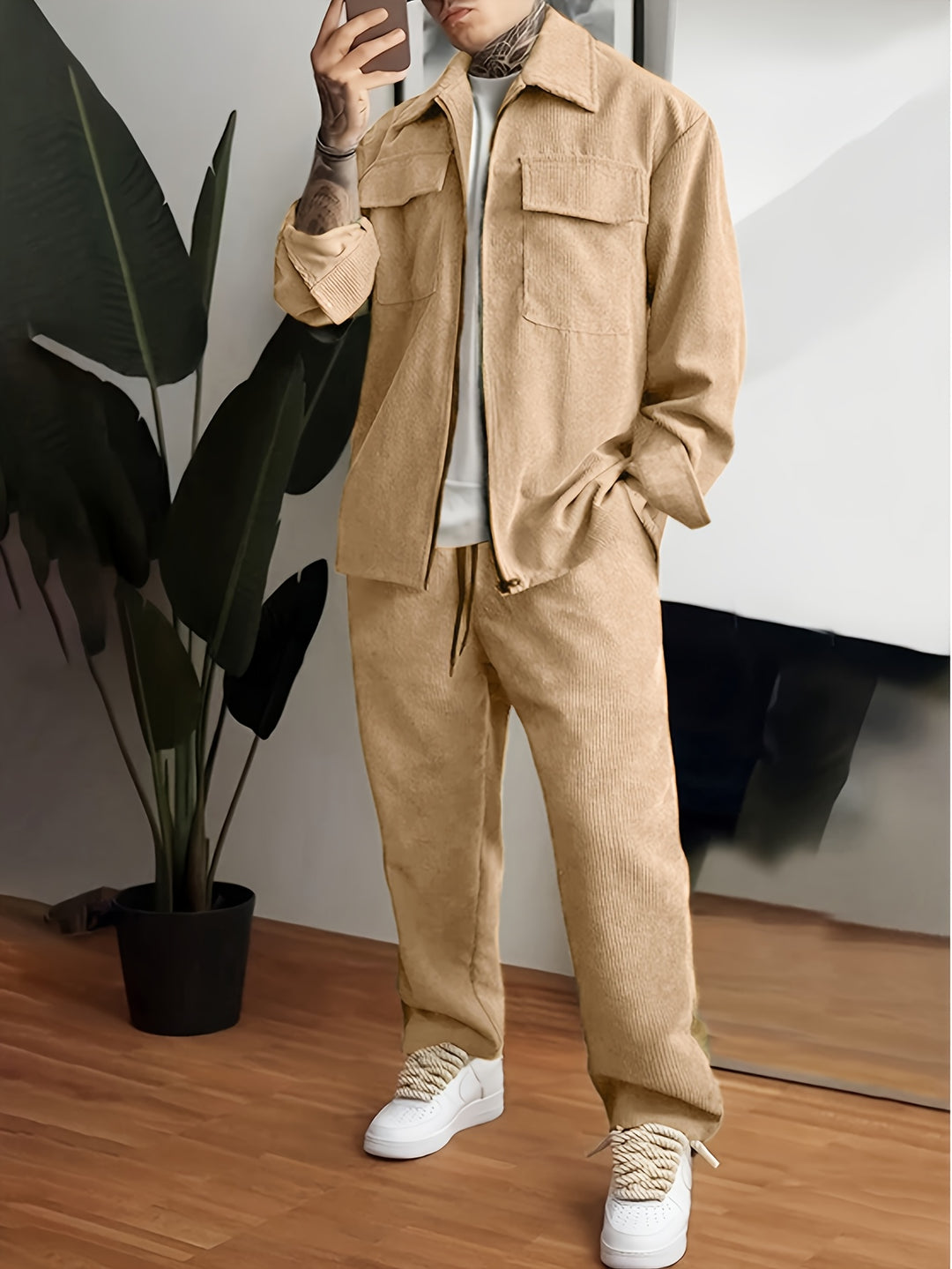 Herrsportdräkt för träning och utomhusaktiviteter 3