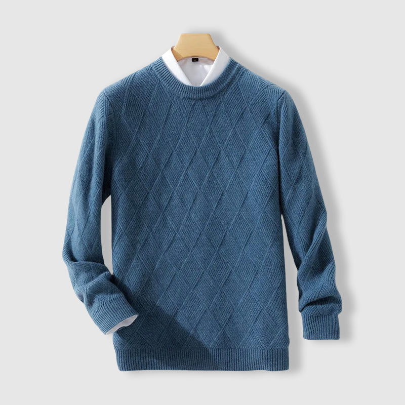 Herrtröja i Merinoull med Tidlös Design 3