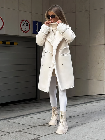 Irene | Eleganta Sherpa jacka