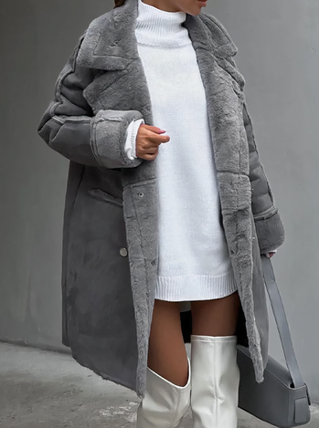 Irene | Eleganta Sherpa jacka