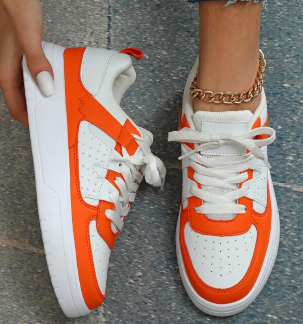 Kvinnor Sneakers med Leopardmönster för Trendig Stil 11