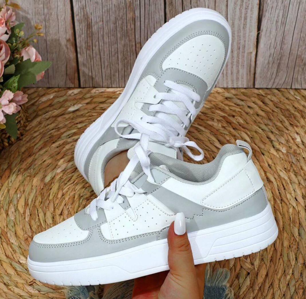 Kvinnor Sneakers med Leopardmönster för Trendig Stil 8