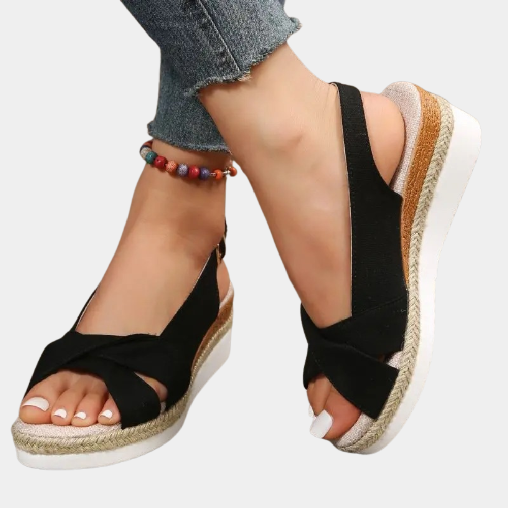 Kvinnors Andningsbara Espadrille Flats