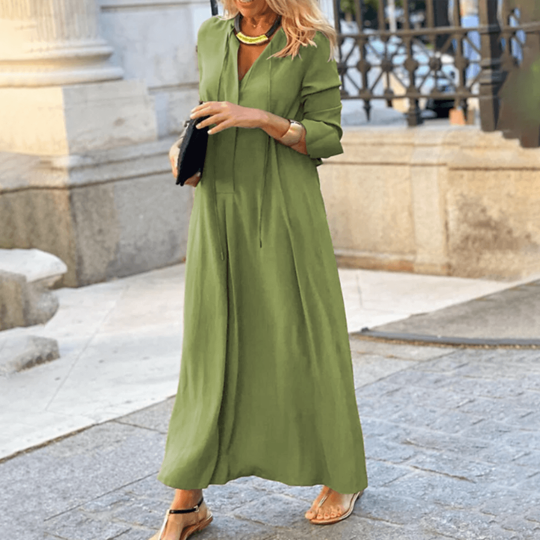 Kvinnors Eleganta Maxi Klänning