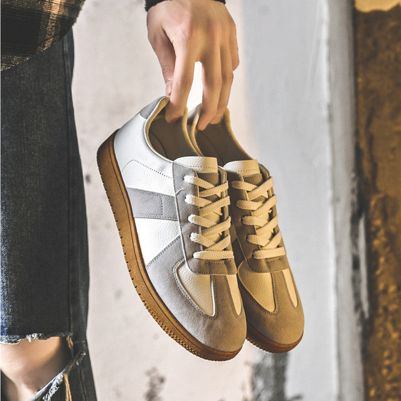 Kvinnors Sneakers i Retro Stil Högkvalitativt Material