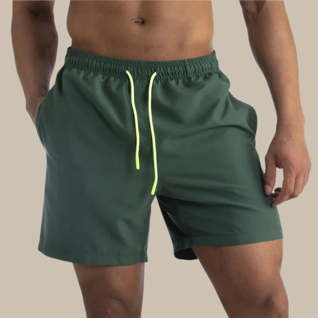 Lars | Badshorts i snabbtorkande stretch