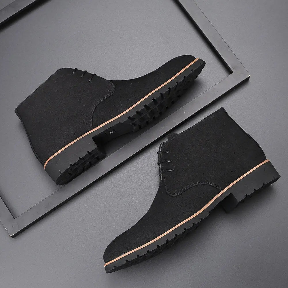 Laurens | Herrskor i Premium Suede Läder