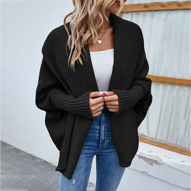 Linnea | Stickad Batwing-tröja
