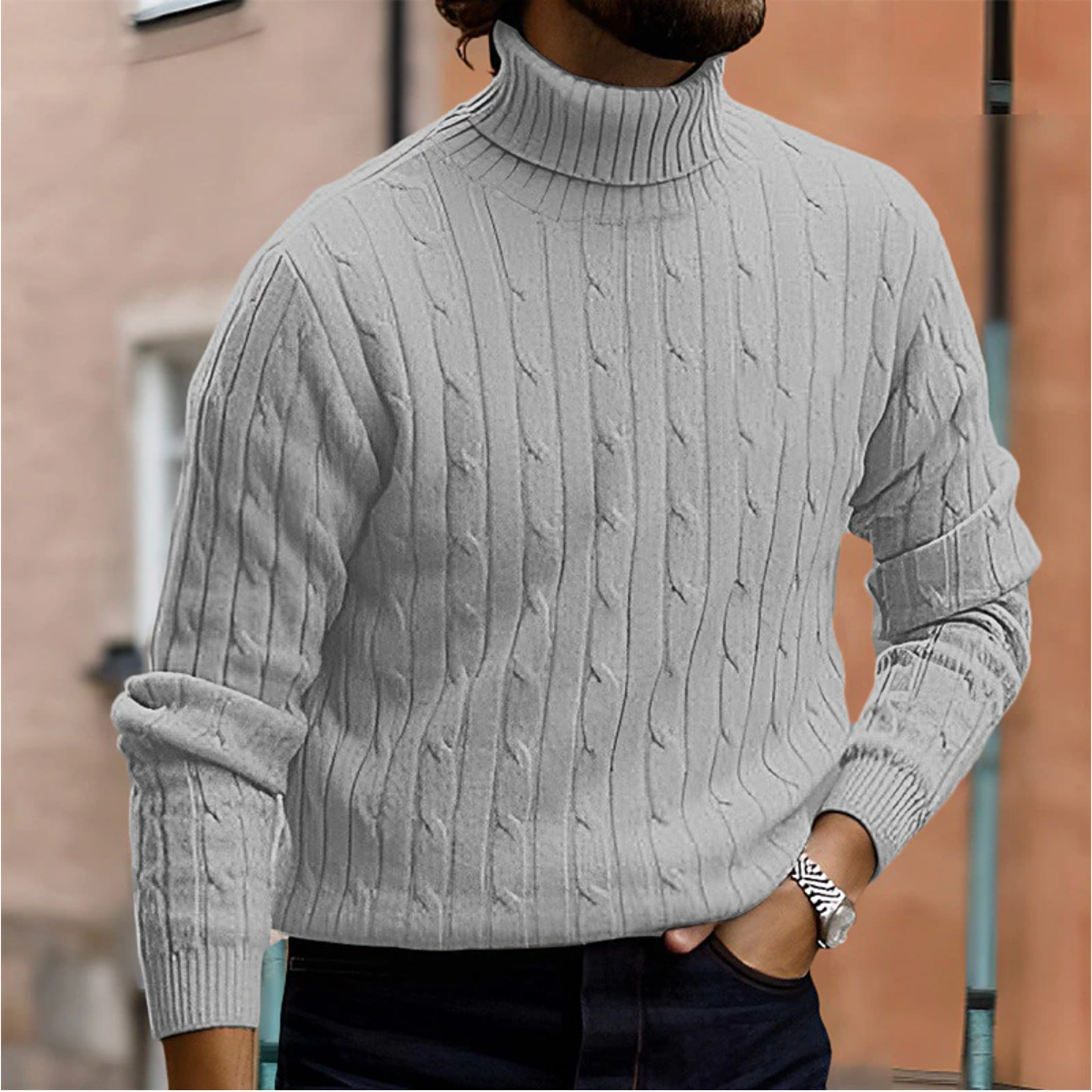 Luca | Stilig Herr Turtleneck