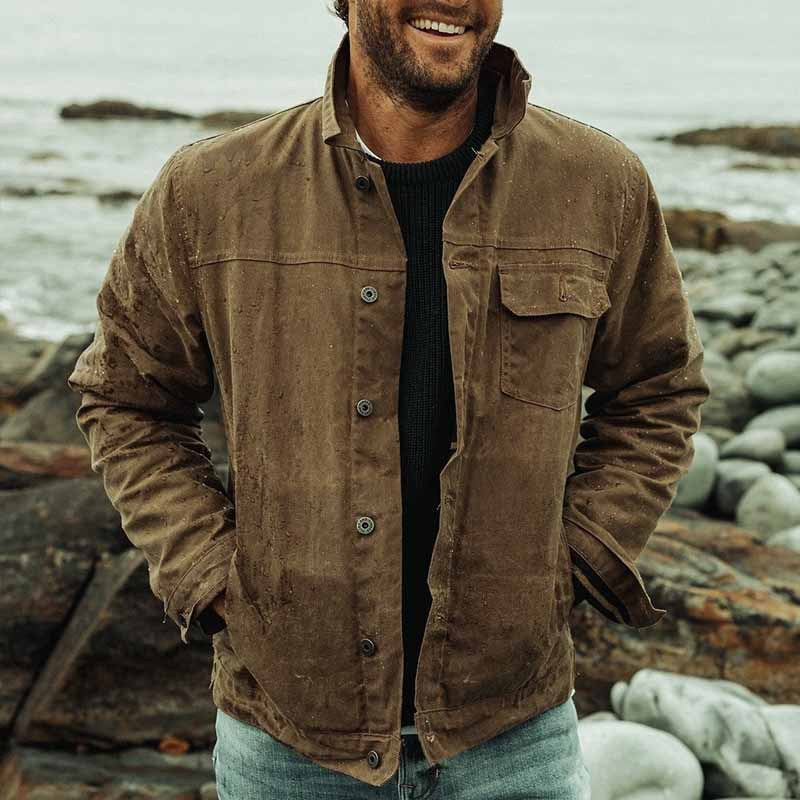 Mäns Bomullsjacka Utility