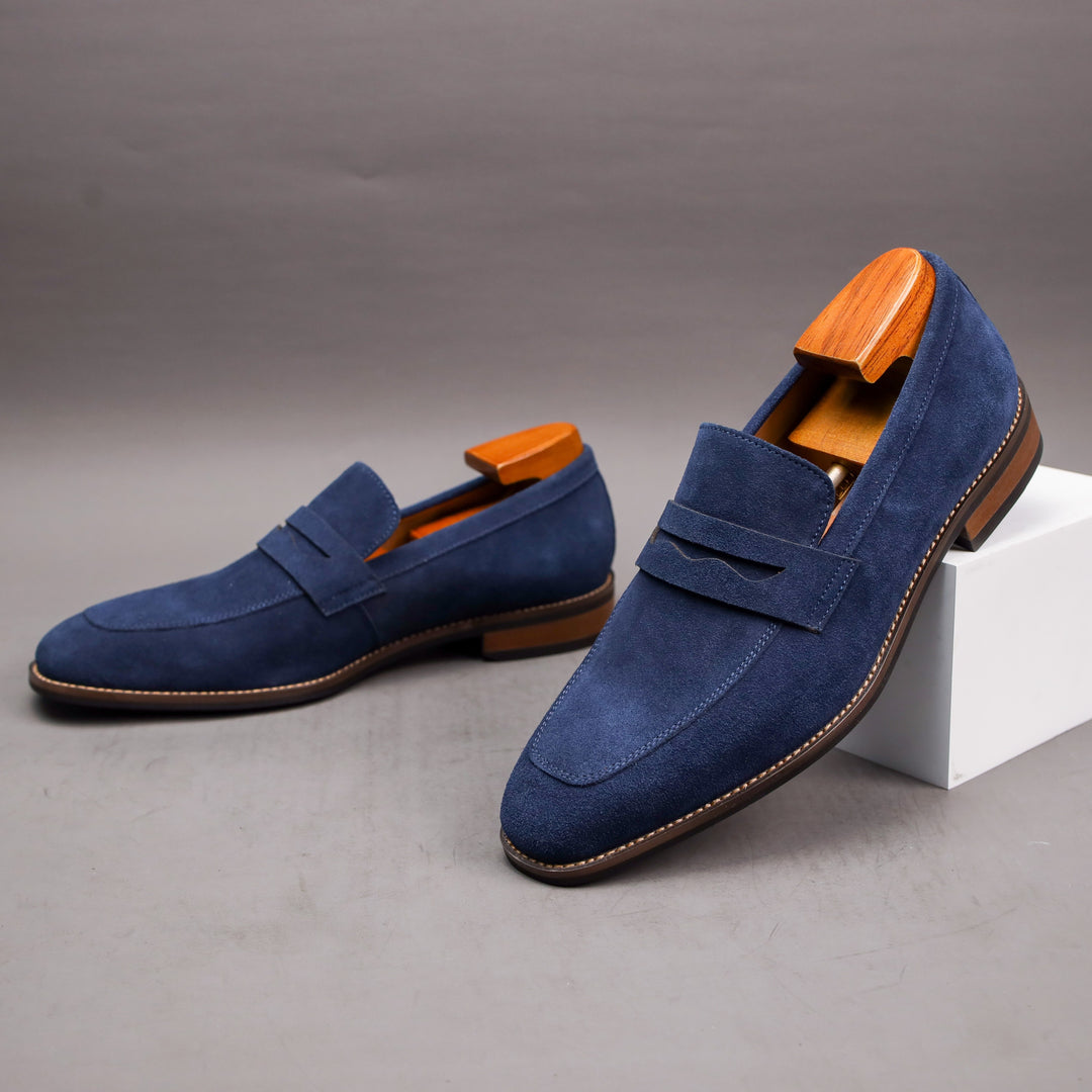 Mäns Loafers Slip-On Komfort 1