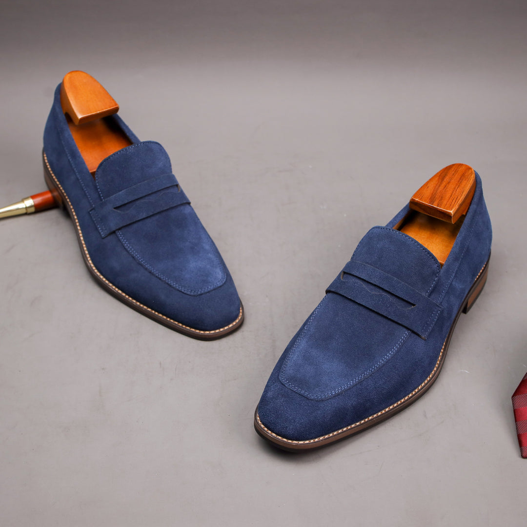 Mäns Loafers Slip-On Komfort 6