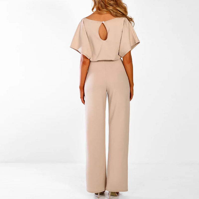 Dam Jumpsuit Högkvalitativt Material Elegant Design-3
