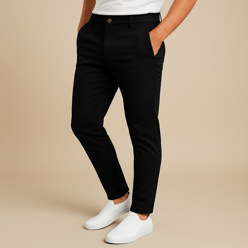 Smal Passform Stretch Chinos Herr