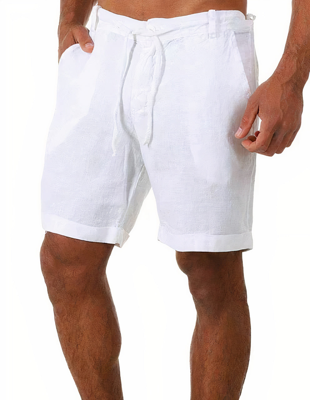 Variant image for Herr Linne Sommarshorts för Komfort och Stil-19