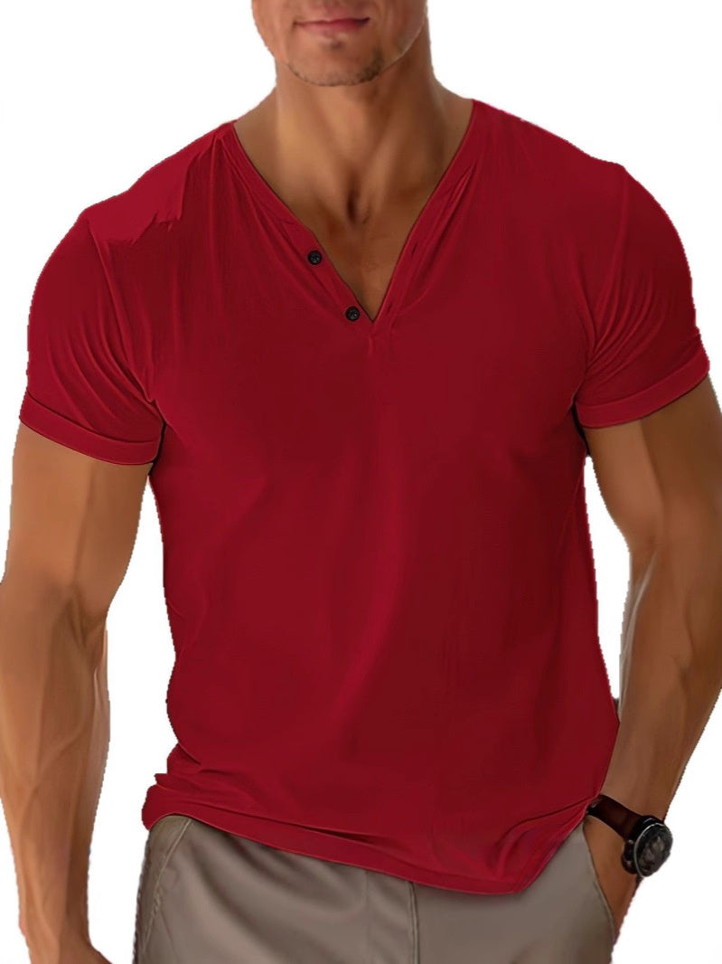 Variant image for Herr T-shirt Bomull Kortärmad - Kvalitets Tränings T-shirt-42
