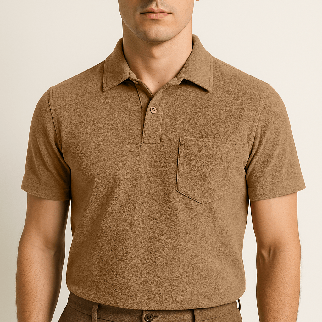 Herr Terry Polo Skjorta-2