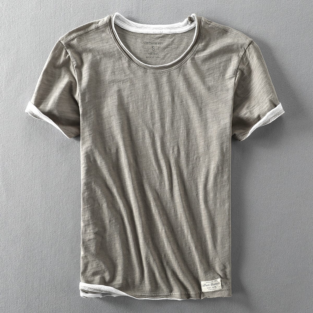 Herr T-shirt i Lätt Material – Kvalitets T-shirt Herr 1