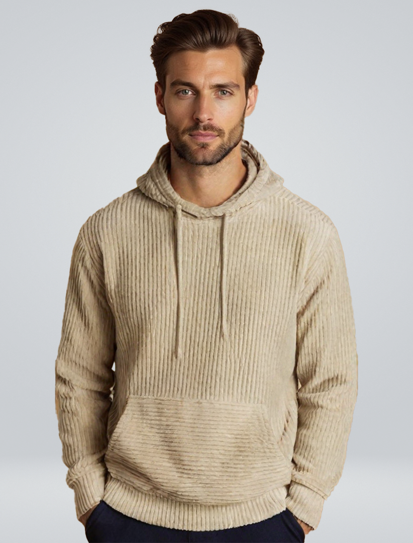ByCastello | Ribbade huva hoodie – välj din stil