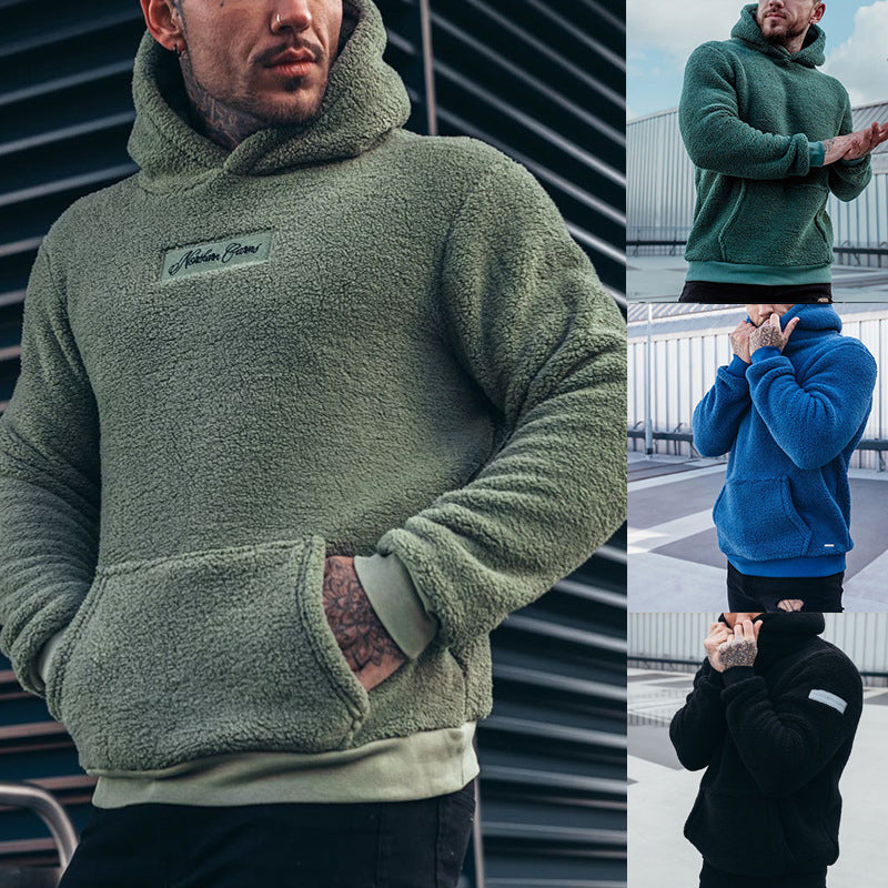 Plush Hoodie för Herr - Ludo