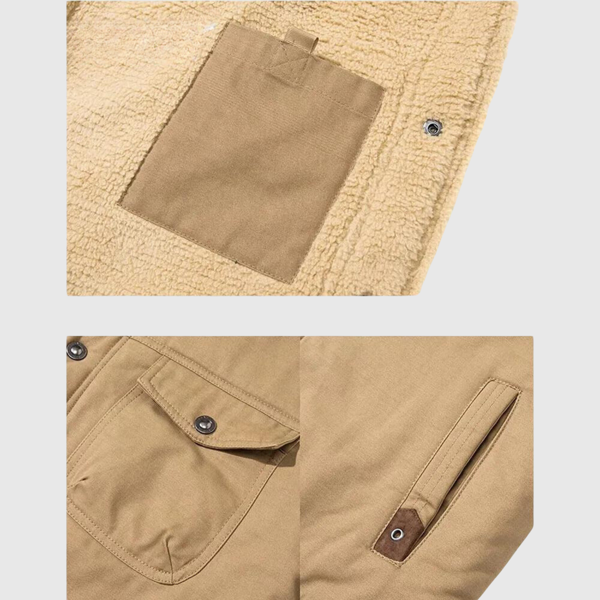 ByCastello | Elegant fodrad bomberjacka