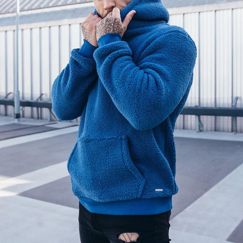 Plush Hoodie för Herr - Ludo