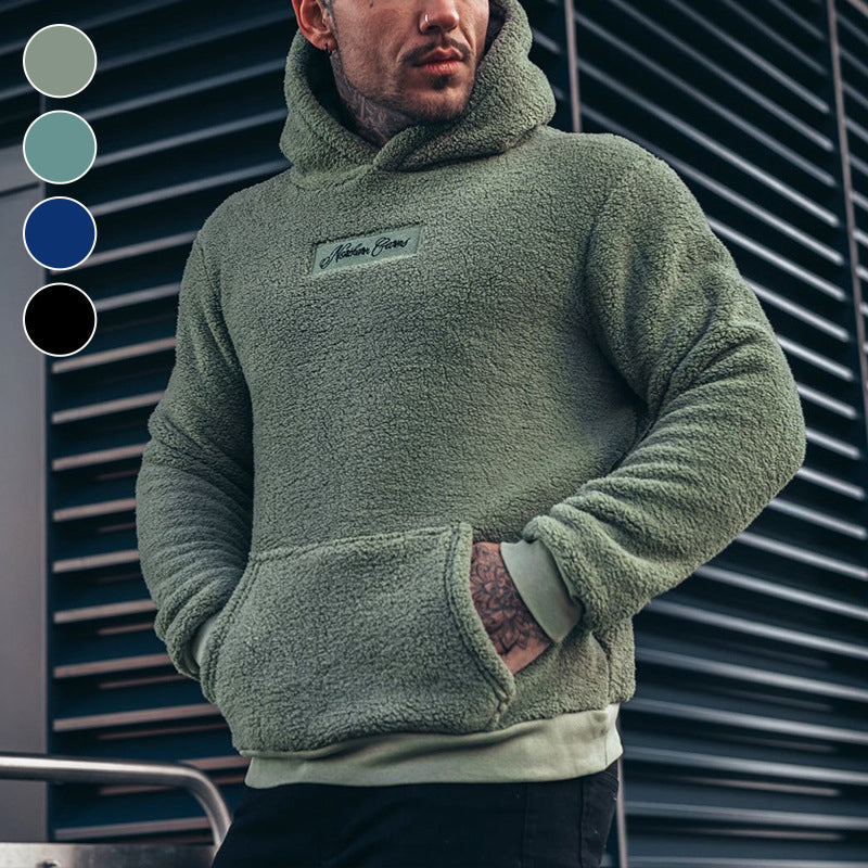 Plush Hoodie för Herr - Ludo