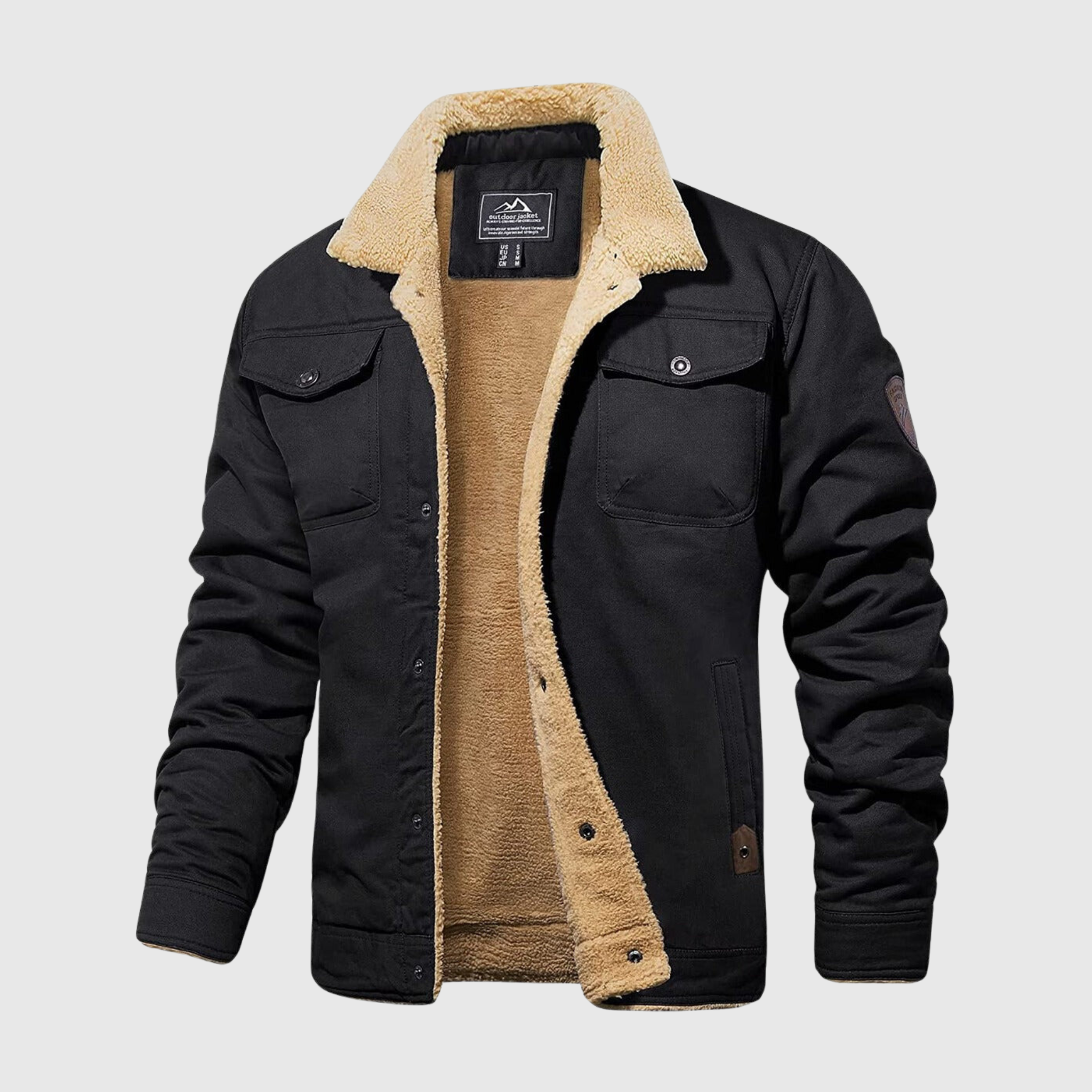 ByCastello | Elegant fodrad bomberjacka