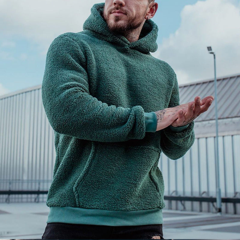 Plush Hoodie för Herr - Ludo