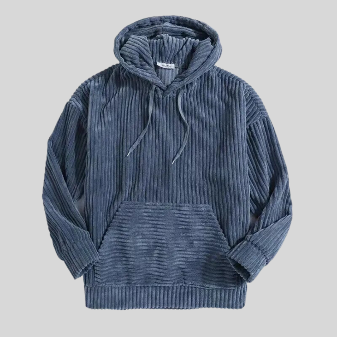 ByCastello | Ribbade huva hoodie – välj din stil