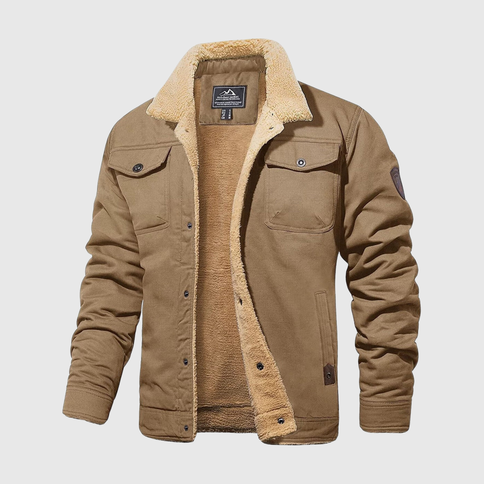 ByCastello | Elegant fodrad bomberjacka