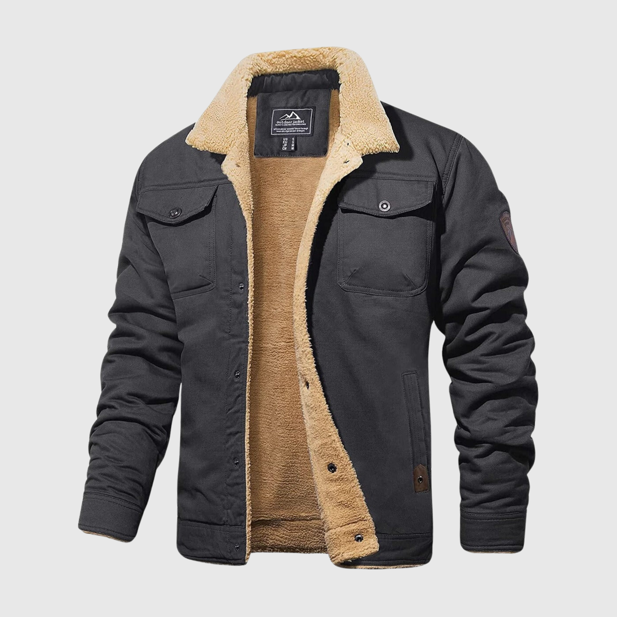 ByCastello | Elegant fodrad bomberjacka