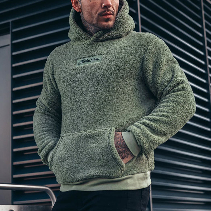 Plush Hoodie för Herr - Ludo