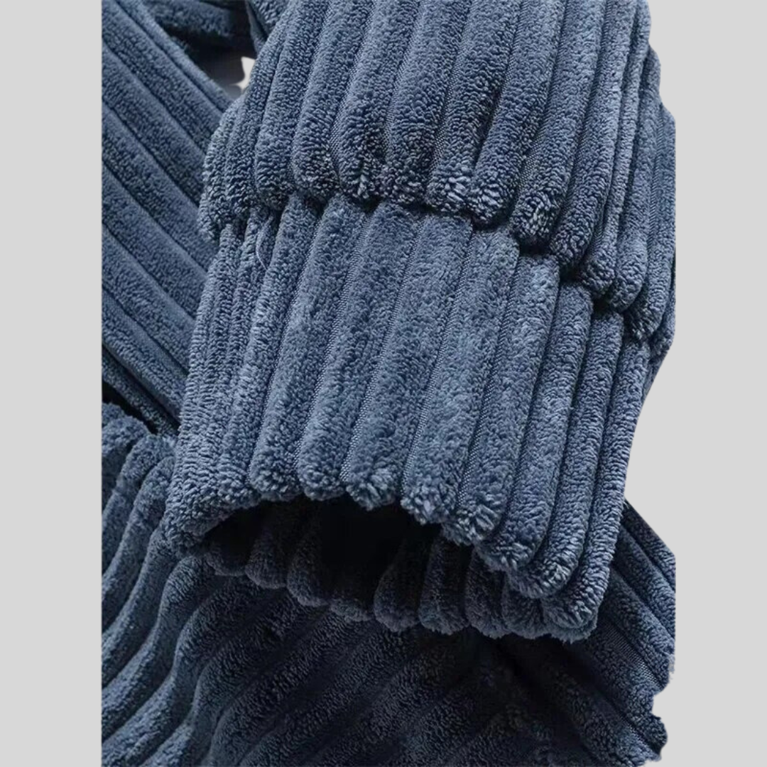 ByCastello | Ribbade huva hoodie – välj din stil