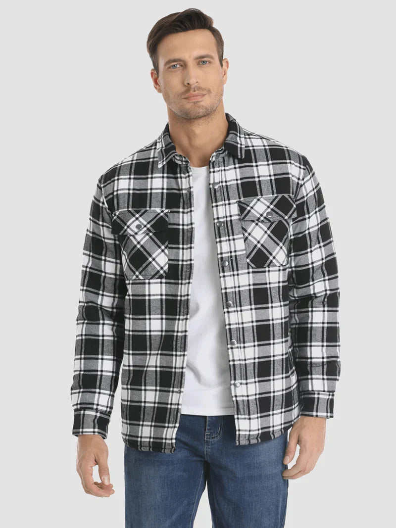 Bruno – Randig Flanelljacka