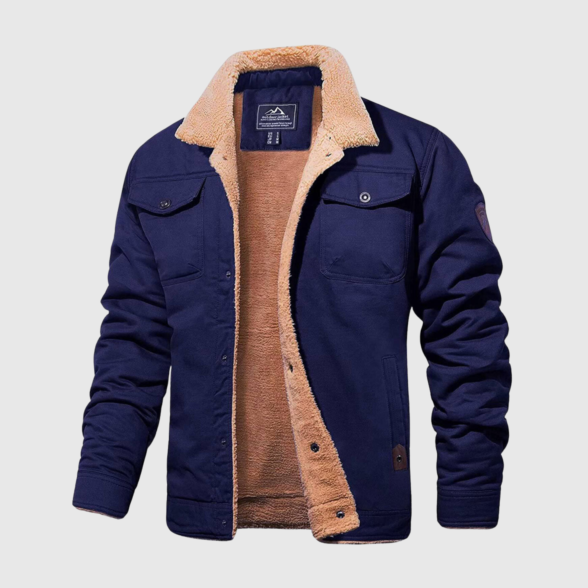 ByCastello | Elegant fodrad bomberjacka